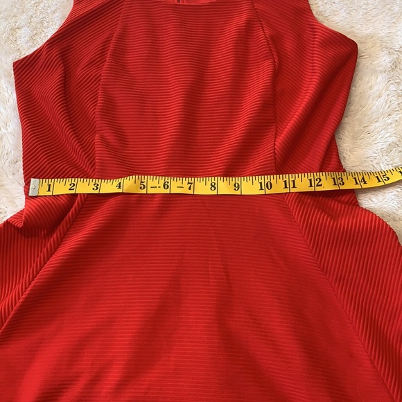 xFBx Express red fit & flare dress, small - Picture 7 of 9